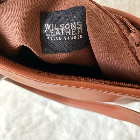 Pelle Studio Tan Leather Shoulder Bag - Picture 7 of 8